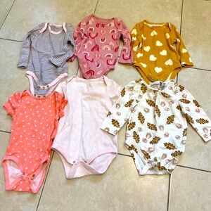 6 pack onesies